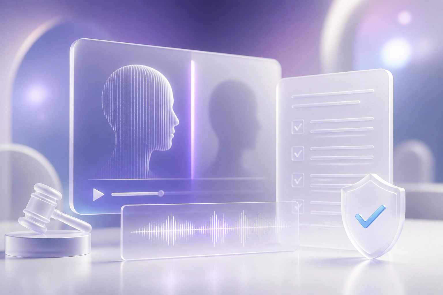 Professional header image for step-by-step guide: What UK Professionals Must Disclose When Posting AI Twin ...